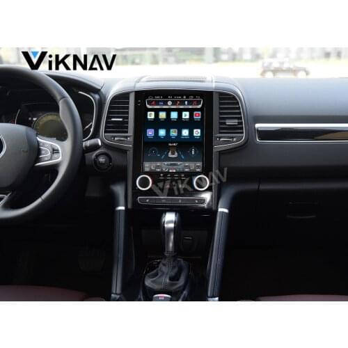 Vertical screen car GPS navigation for Renault Koleos 2017 2018 2019 car GPS radio Multimedia stereo player