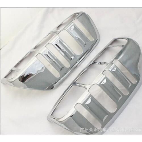 High Quality ABS Electroplating 2007 -2013 for Nissan NAVARA Rear Lampshade Rear Lights Decorative Frame Sequins