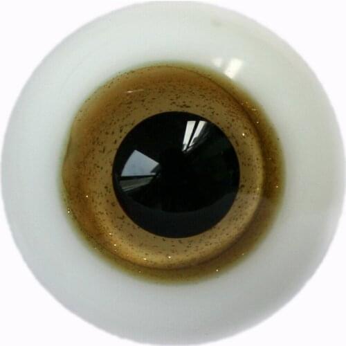 [wamami] 6mm 8mm 10mm 12mm 14mm 16mm 18mm 20mm 22mm 24mm Yellow Glass Eyes Eyeball BJD Doll Dollfie Reborn Making Crafts