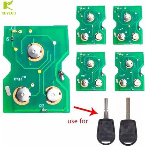 KEYECU 5PCS Replacement KYDZ Remote Control Board 315MHz/433MHz Fob for Old BMW 3 5 7 Series 325i 330i Ci xi 525i 530i 545i 745i