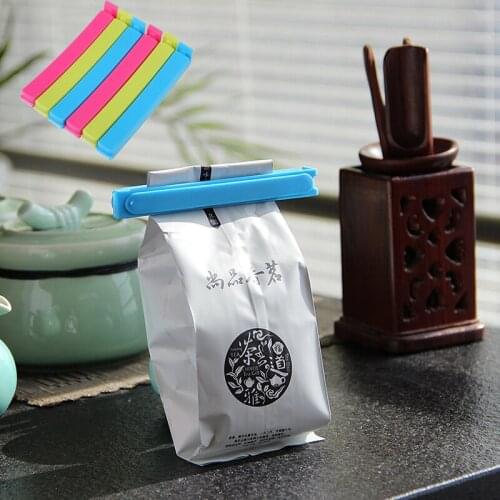 1Pcs 11cm Househould Food Snack Storage Seal Sealing Bag Clips Sealer Clamp Food Bag Clips Kitchen Tool Home Food Close Clip