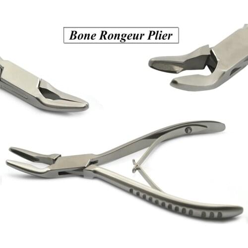 1Pcs Bone Rongeur Pliers Orthopedic Surgeries Oral Maxillofacial Surgery Surgical CE