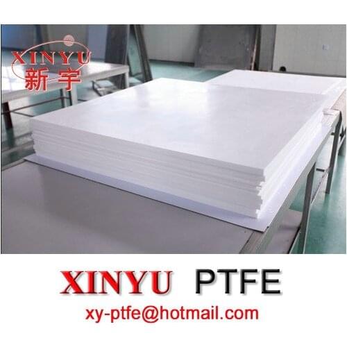 100% pure Thickness 1/3/5/6/8/10*200*200MM PTFE Sheet PTFE Plate PTFE Board Block Polytef Plate Anti-Corrosion