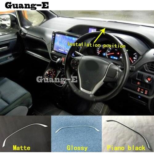 Car Sticker Garnish Detector Trim Meter Instrument Panel Gauge Frame For Toyota Noah Voxy 80 Series 2014 2015 2016 2017 2018