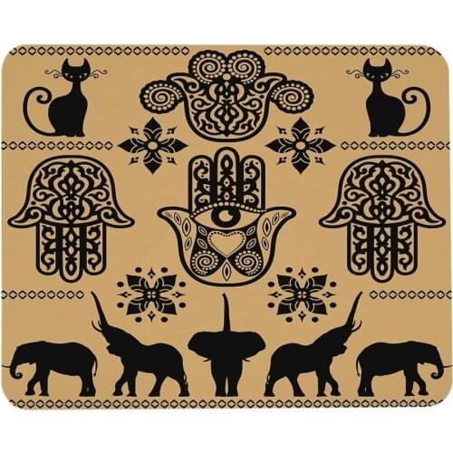 Designs Mouse Pad for Laptop Computer I Love You to The Beach and Back Letter Quotes Gaming Non-Slip Base Gift for Men Friends