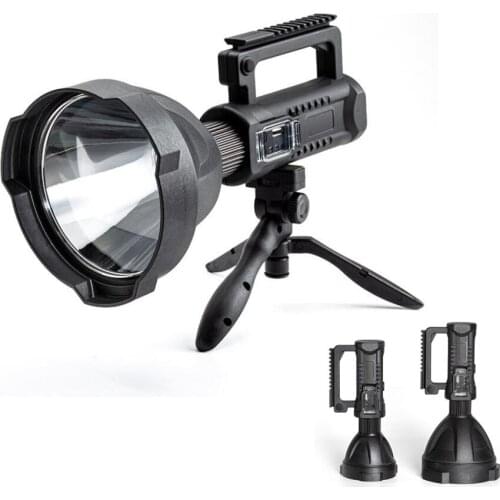 XHP90 50 LED Flashlight Searchlight hand flash torch light strong power Portable Spotlights Waterproof USB recharge battery c1