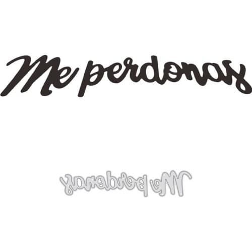 Spainish Design Craft Metal Cutting Dies Decoration Scrapbooking Cutting Stencil Album Paper Cards Embossing Die Cuts