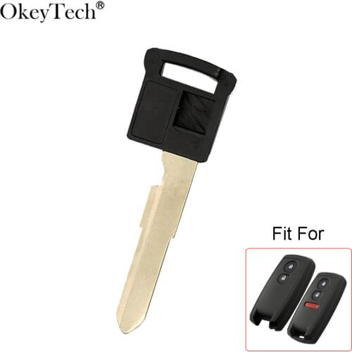 OkeyTech New Smart Card Insert Small Key For Suzuki Swift SX4 Grand Vitara Remote Keydiy Replacement Car Key Uncut Blank Blade