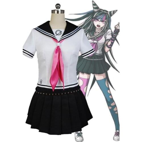 Danganronpa Dangan-Ronpa Ibuki Mioda Cosplay Costume Custom Made