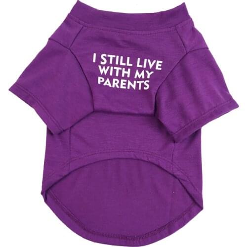 French Bulldog Clothes Summer Breathable Pure Cotton Fat Puppy Dog T Shirt For Small Medium Dogs Chihuahua Yorkies Pet Apparel