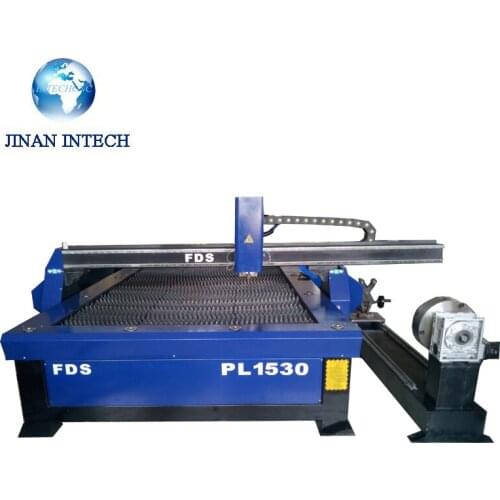Jinan Intech 1325 1530 plasma metal cutting machine sheet Cut Plate and Pipe Metal