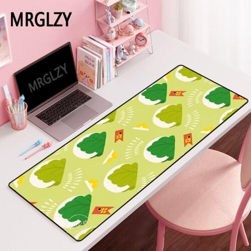 MRGLZY Drop Shipping Lovely Dessert Girly Mouse Pad Gamer Large DeskMat Computer Gaming Peripheral Accessories MousePad for LOL