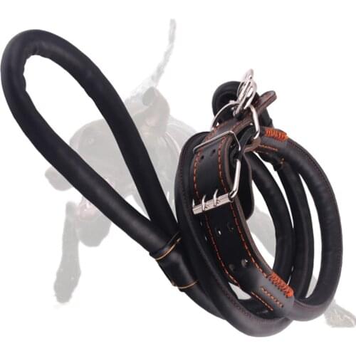 Dog Accessories For Large Dogs Harness Leash Collar Outdoors Pet Training Running Big Dog Rope Leash Honden Halsband