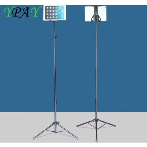 SMOYNG 130CM Stretchable Portable Tripod Floor Tablet Phone Stand Holder Universal Support For 7-13 Inch iPad Air Pro 12.9 Mount