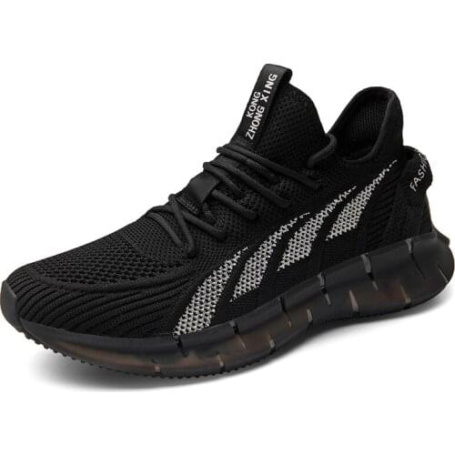 Sports running white zapatillas breathable Men mens men blade comfortable Sneakers air work on transpirables Breathable slip