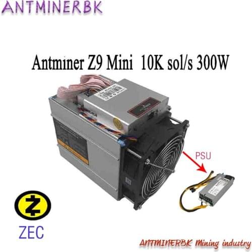 Used80-90% of New Miners Antminer Z9 Mini 10k ASIC Equihash ZCASH Miners are better than Innosilicon A9 mining zcash Antminer S9