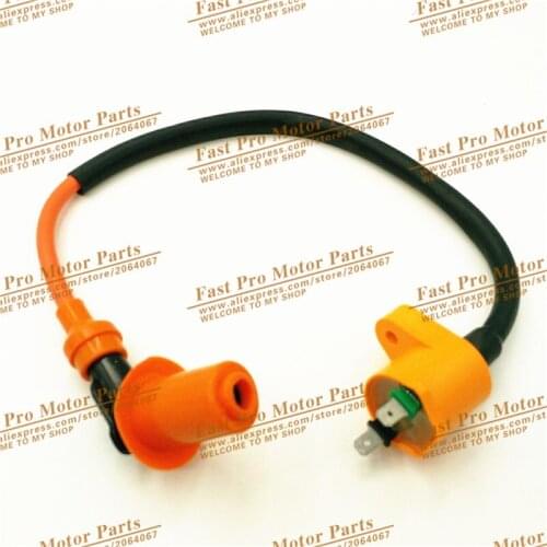 High Quality Racing Ignition Coil For GY6 50-150cc Engines Moped Scooter ATV Quad Motorcycle
