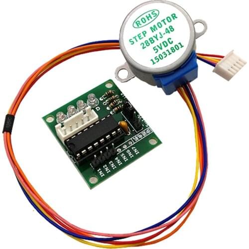 1PCS 5V 4-phase 28YBJ-48 DC Stepper Motor + ULN2003 ULN2003 MCU PIC DIY Controller Board