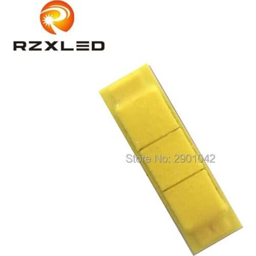 50PCS/LOT LED 12W COB 9V 1000MA Warm White Amber 1860package SMD Chip