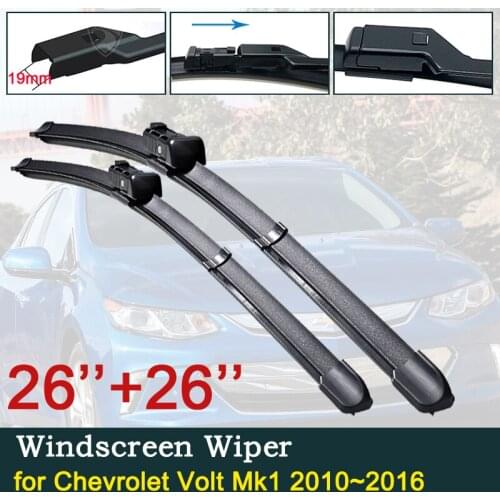 For Chevrolet Volt Mk1 2010~2016 Front Windshield Windscreen Wipers Car Wiper Blades Car Accessories 2011 2012 2013 2014 2015