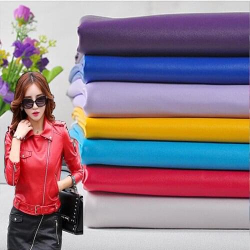 Good 69*50cm1pc Faux Leather Fabric PU Faux Leather Fabric Synthetic Faux Leather Fabric For Sewing Material for Diy Clothing