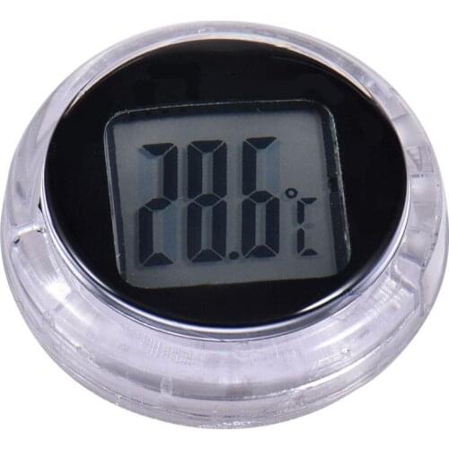 Motorcycle Meter Waterproof Durable Motorcycle Digital Thermometer Clock Motorbike Interior Watches Instrument Accessories