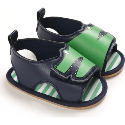 Summer Cartoon Sandals For Newborn Baby Girls Boys Soft Anti-Slip Infant Outdoor Shoes Toddler First Walkers 0-18 Months