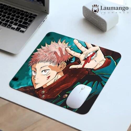 Non-slip Mat Jujutsu Kaisen Gamer Accessories Gaming Mouse Pad Deskpad Mousepad Deskmat Table Pads Cheap Gaming Laptop Mausepad