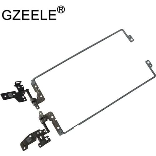 GZEELE new Laptop LCD Hinges FOR HP Envy 17-N 17T-N M7-N M7-N000 M7-N100 Non-Touch LCD Hinges AM1CR000600 AM1CR000700