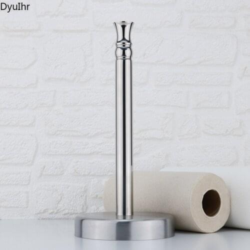 Cling film storage bag storage rack stainless steel vertical kitchen paper towel rack cabinet paper roll holder DyuIhr