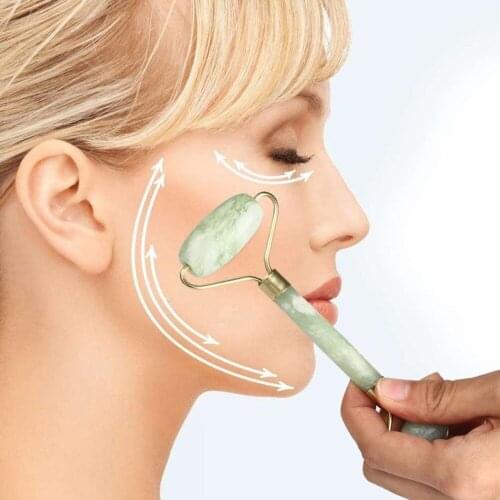 Portable Natural Stone Face Care Massager Handheld Anti Wrinkle Healthy Face Body Foot Massage Tools