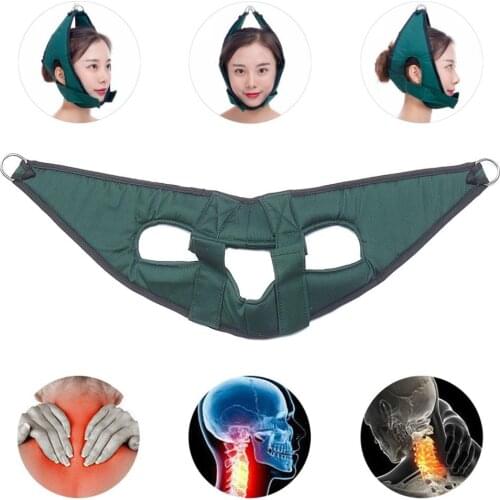Thicken Cervical Traction Belt Special Sling For Cervix Stretch Chair Care Tool Frame Accessories Neck Cloth Cover Home Medical
