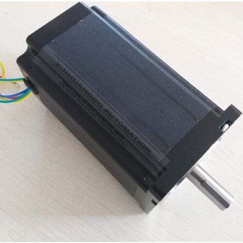 NEMA 34 CNC 86 stepper motor 155mm 12 N.m 6A Diameter 14mm Nema34 stepping motor 1700Oz-in for CNC engraving machine high torque
