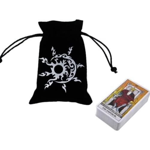 13x18CM Tarot Storage Bag High-grade Flannel Small Object Storage Pouch Cards Holding Container For Magicians Household Use