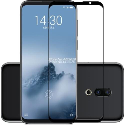 9H Full Cover Tempered Glass For Meizu 16 th 17 Pro Screen Protector Full Glue For Meizu 16th 17pro Protective Film Glass
