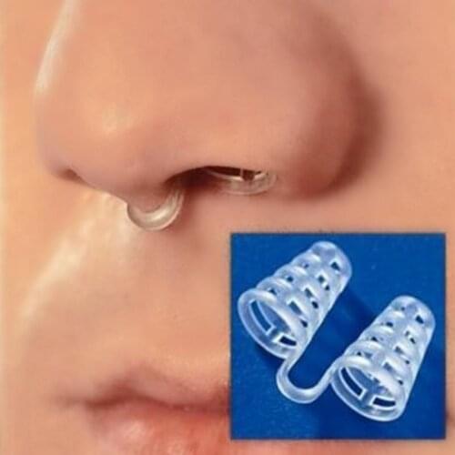 10pcs HOT Anti Snoring Sleep Nose Clip Snore Stopper Aid Nasal Dilators Device Congestion Aid No Strips Cones