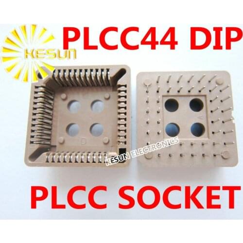 50PCS PLCC44 PLCC 44pins DIP type IC Socket