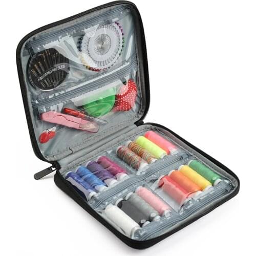 92 pcs Sew Kit Sewing Box Set DIY Multifunctional Combination Portable Hand Sewing Embroidery Tools Home Sewing Accessories