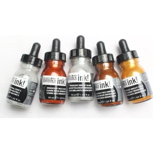 Liquitex Acrylic Ink Hand-Painted Shoes Diy Pintura Paint Pearlescent Metal Color Reflective Pinturas De Acrílico