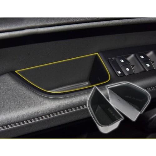 Car Door built-in armrest storage box Door handle compartment armrest box decoration car Accessories for alfa romeo-Stelvio