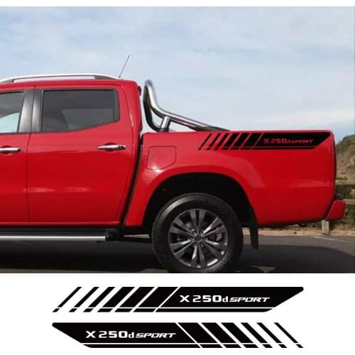 For Mercedes-Benz Class X 250D Car Stickers Pickup Rear Trunk Side Decals Truck Graphics Vinyl Decor Cover Auto Accessories