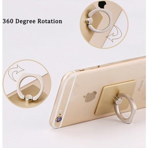Square Mobile Phone Tablet Universal 360 Rotating Finger Ring Stand Holder Socket For iPhone 11 X XR XS Max 8 7 6s for xiaomi