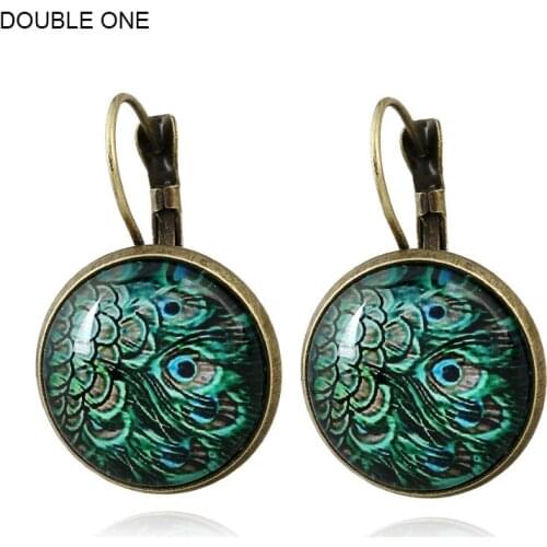Double One Earrings With Stones