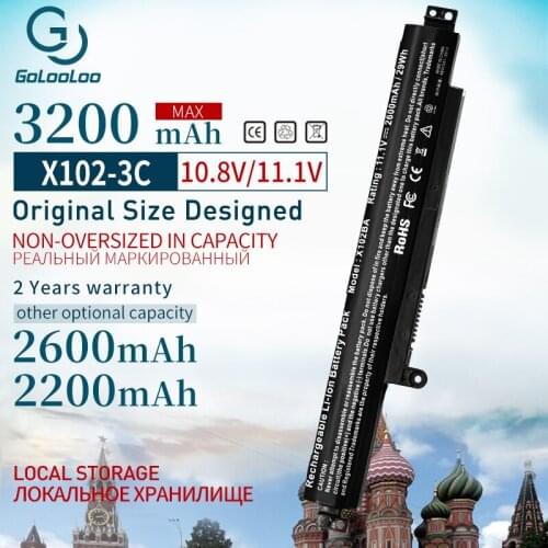 Golooloo 3Cell 11.1V Laptop Battery for ASUS VivoBook X102B X102BA F102BA F102B F102BA-DF047H F102BA-SH41T H41T F102BA-DF047H
