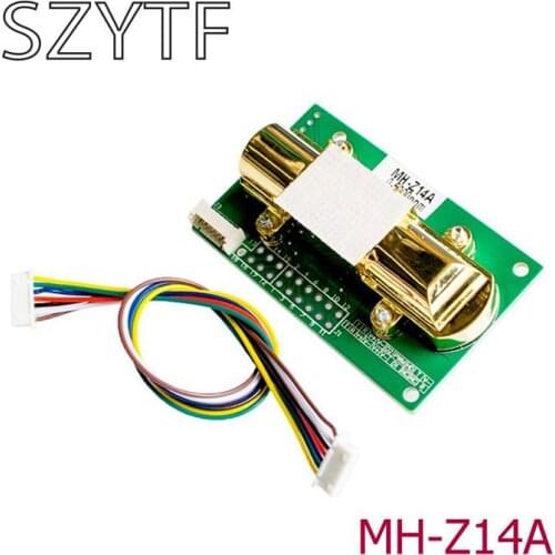 Infrared carbon dioxide sensor module CO2 MH-Z14A serial port PWM analog output 0-5000ppm spot