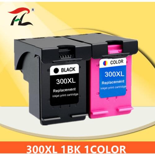 YLC 1set 300XL Compatible ink cartridge For HP300 XL For HP Deskjet D1660 D2560 D2660 D5560 F2420 F2480 F2492 F4210 Printer