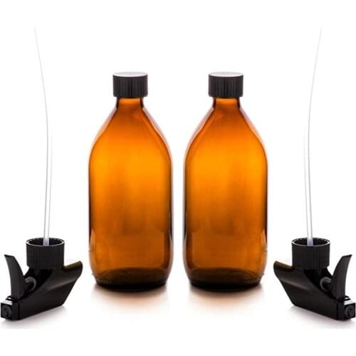 Brown glass shading essential oil pure dew spray potion lotion cosmetics sub-bottle hand sanitizer bottle