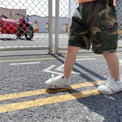 Summer New Baby Boys Camouflage Shorts 2020 Fashion New Korean Kids Boys Casual Short Pants Toddler Casaul Sport Shorts 2-8Y