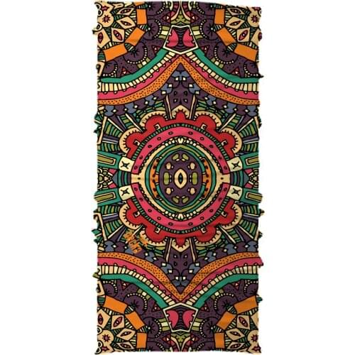 Necko Colorful Mandala Buff Bandana Face Mask-DN382 460043307