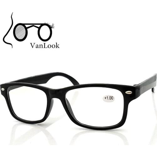 Reading Glasses Women Men Oculos de Grau Black Glass Eyewear for Farsightedness +1.00 +1.50 +2.00 +2.50 +3.00 +3.50 +4.00